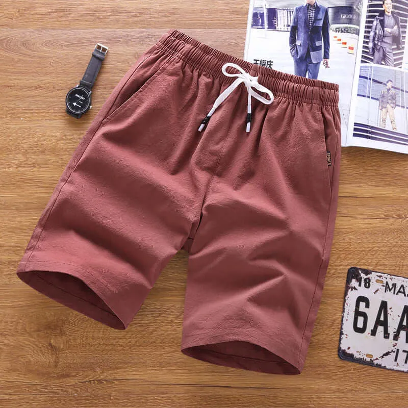 2021 summer shorts male sports five pants men's casual pants loose large size beach pants trousers tide