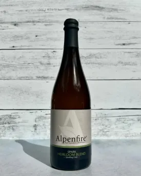 Alpenfire Cider - Spark, Heirloom Blend (750 mL)