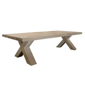 Boxx Reclaimed Teak Outdoor Dining Table