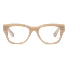 Caddis Reading Glasses, Miklos, Matte Bone