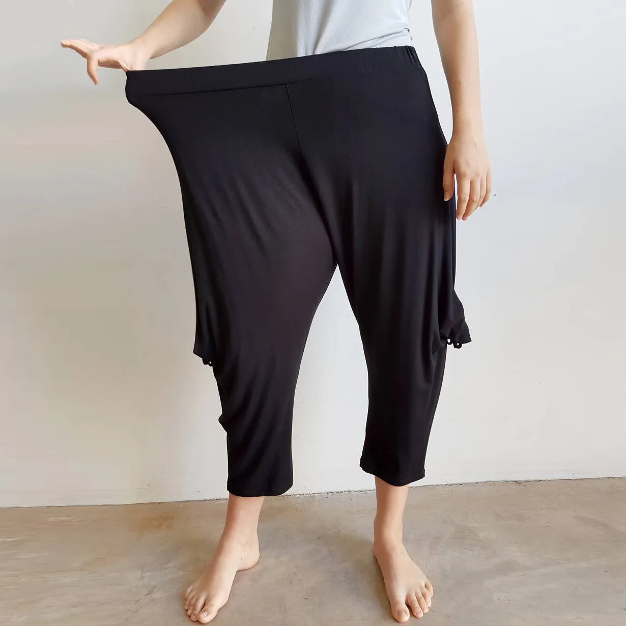 Chillaxed Drop Crotch Pant in Bamboo