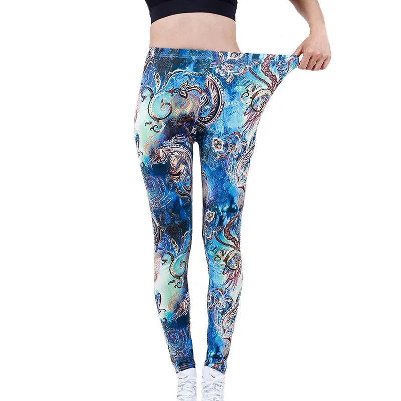 Comic Cartoon Leggings