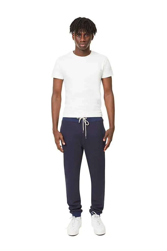 Cotton Sweatpants - Navy