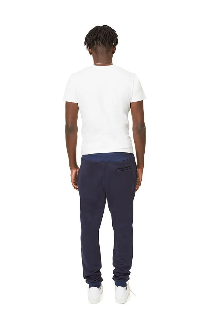 Cotton Sweatpants - Navy