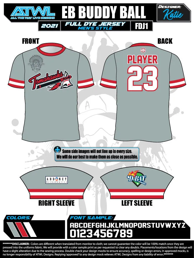 East Bay Spring 2021 Baseball Jerseys