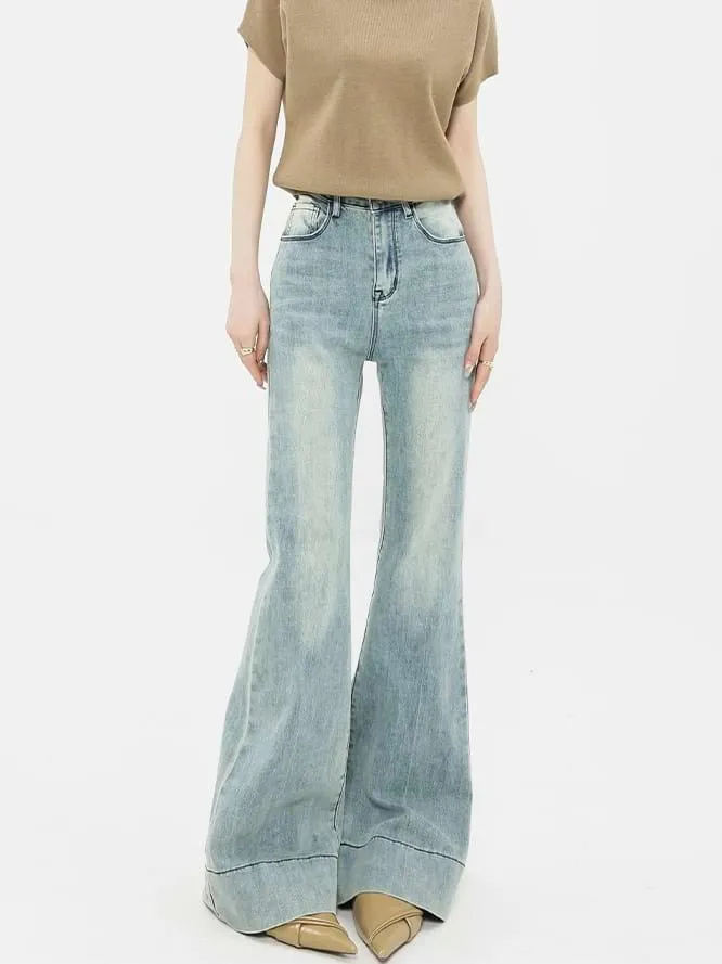 Faded Flare Jeans