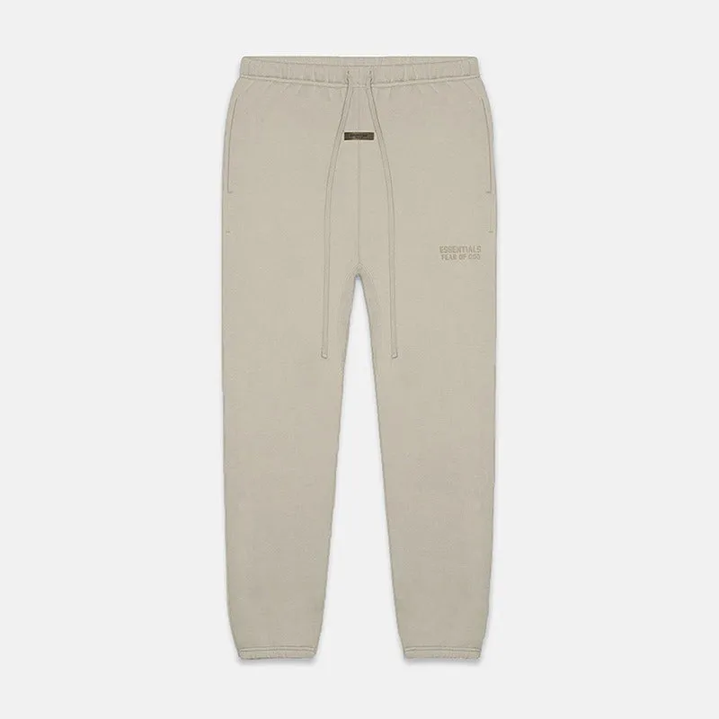 FEAR OF GOD FOG ESSENTIALS 22SS Double Line Silicone Letter High Street Loose Casual Pants