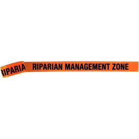 Flagging Tape - "RIPARIAN MANAGEMENT ZONE"