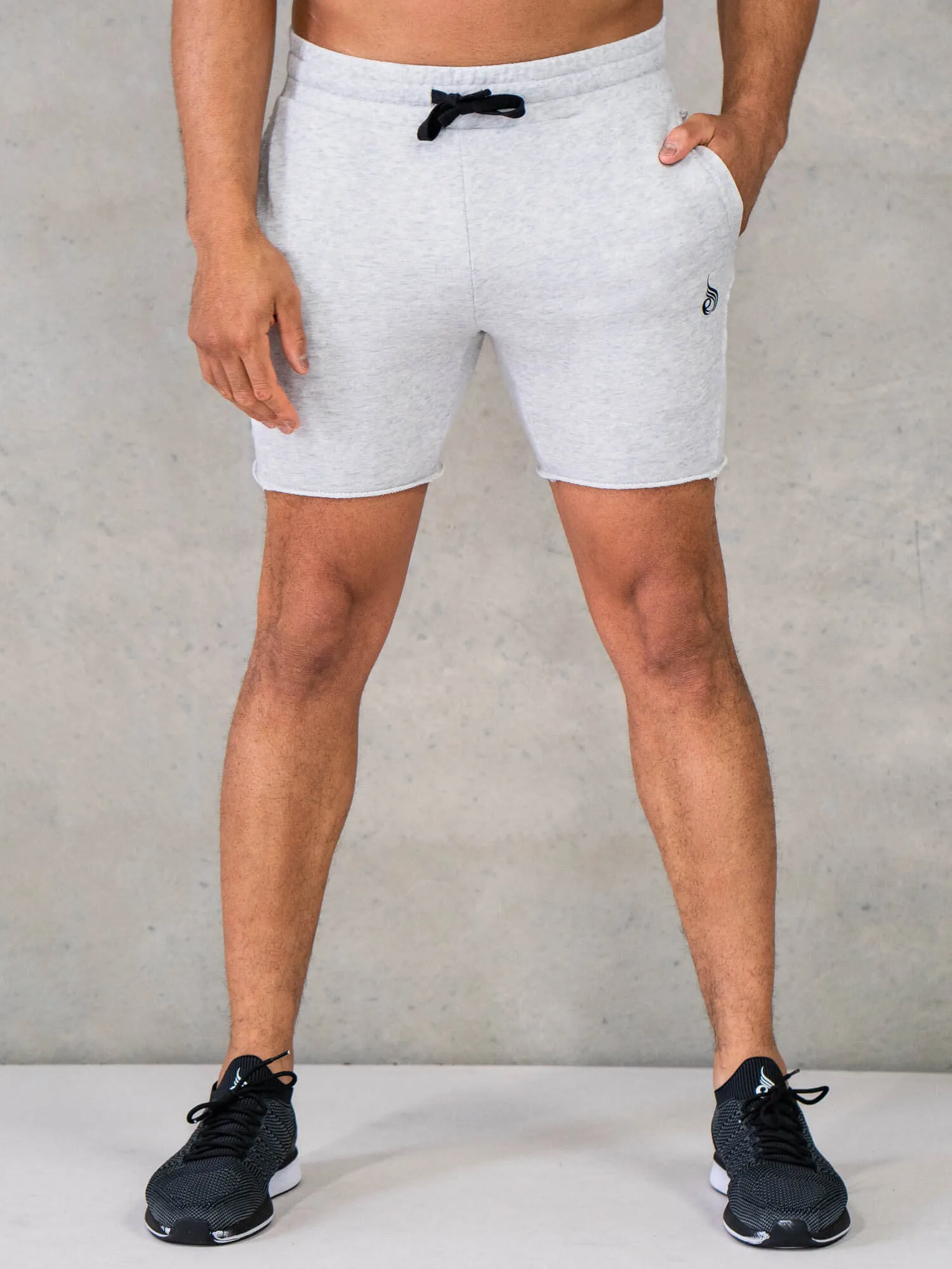 Force 6" Track Short - Chalk Grey Marl