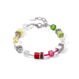 GeoCUBE® Iconic bracelet red-green