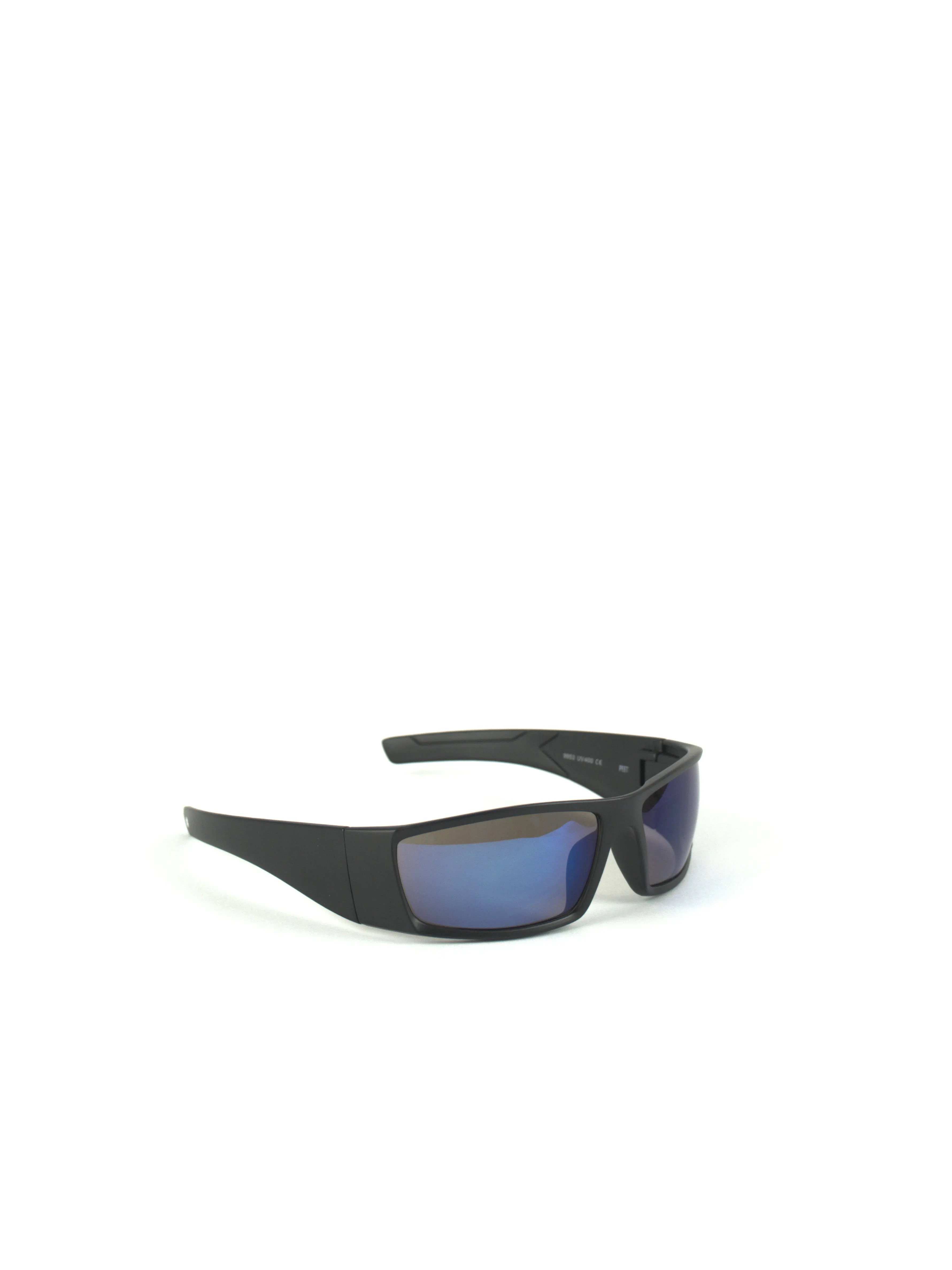 Glassy - Peet - Sun Glasses - Polarized - Black / Blue Mirror