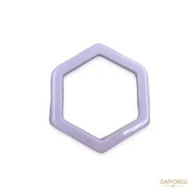 Hexagon Shaped Polyester Ring D219 - Gafforelli Srl