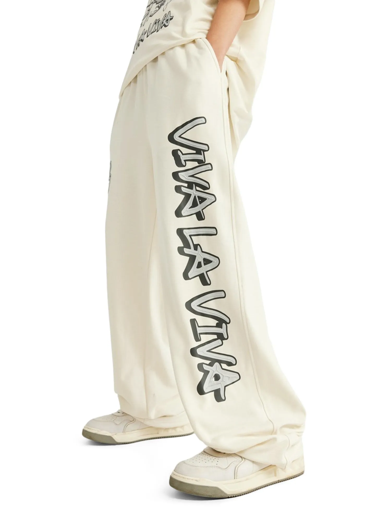 Hip-hop Letter Print Loose Casual Sweatpants