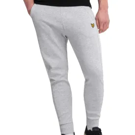 Lyle and Scott pique Trackpant - Light Grey Marl ML1248V