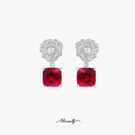 Ruby Rose Earrings