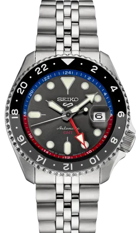 Seiko 5 Sports SKX GMT U.S. Special Creation Dk Grey Dial