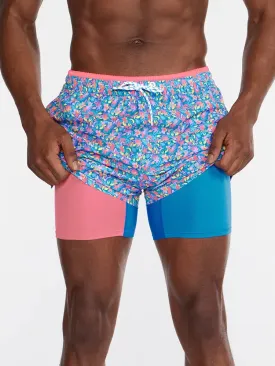 The Spades 7" (Classic Lined Swim Trunk)