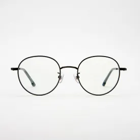 Ward Eyewear Blue Light Blocking Glasses in Baron Satin Black